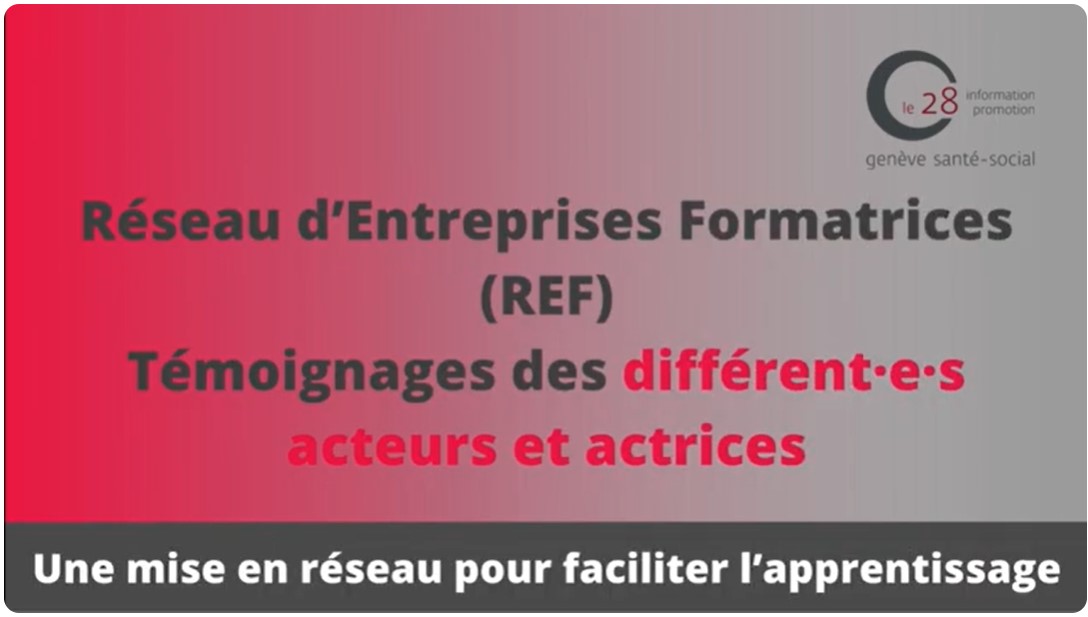 Featured image for “Mise en lumière d’un réseau d’entreprises formatrices (REF) – Nouvelle vidéo”